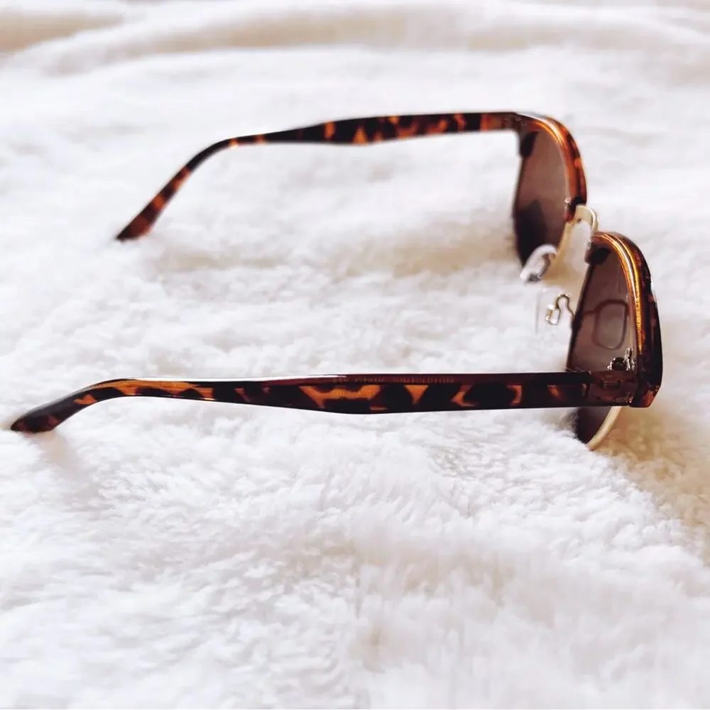 Theo Brown Sleek Modern Sunglasses